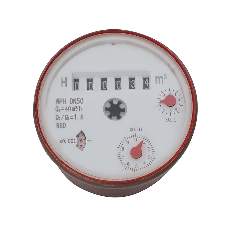 Groot kaliber watermeter met pulssensor voor externe transmissie